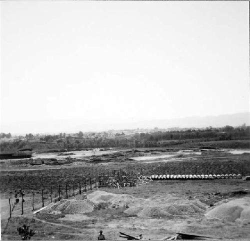 View of site looking east from Md. E-II-3