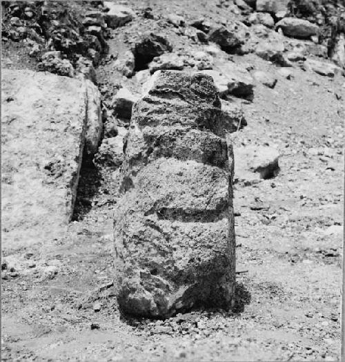 Serpent tail, Structure Q-58; North side