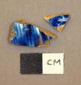 Ceramic, pearlware, blue transfer print