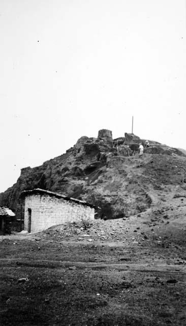 View of Mound D-III-13from southwest