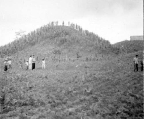 Largest mound, Iquinapa