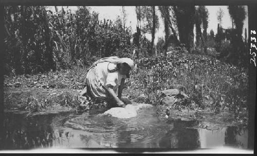 Woman by Shore