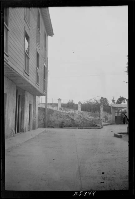 Buildings and views of city and harbor