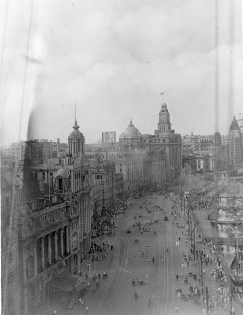 View of a city street