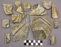 Potsherds - black-on-white