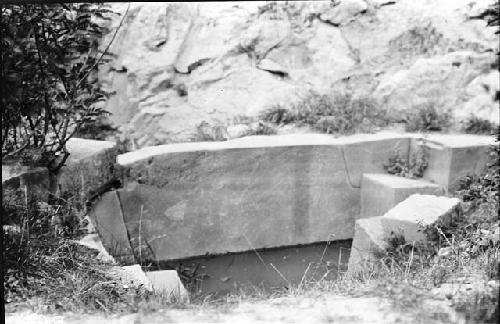 Inca's bath at Ollantaytambo