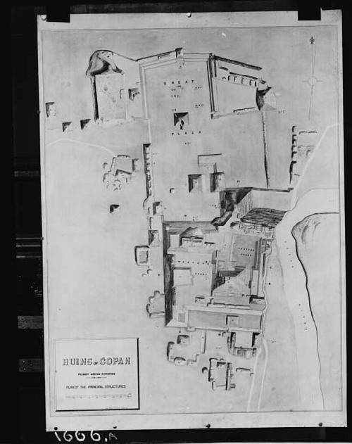 Plan of Copan ruins