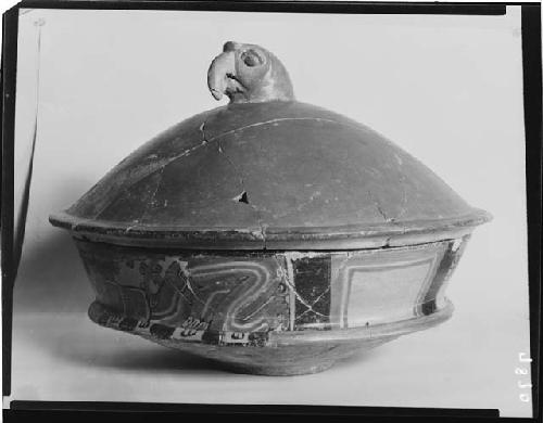 Bowl with Effigy Cover