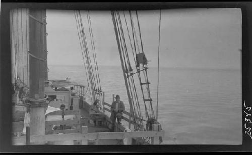 Man on boat