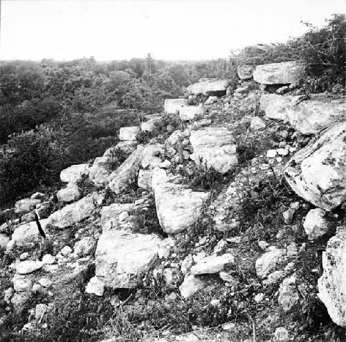 Stairway on south side of great (northern) substructure