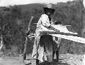 Loom in Use; House of Tiburcio Jimenez