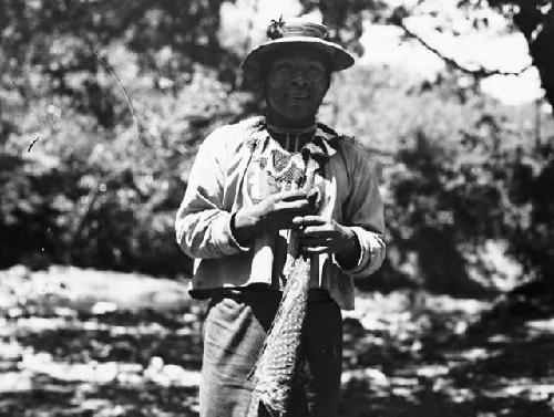 Portrait of Andre, a Quaimi from Rio Vigui