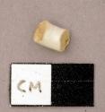 Ceramic, stoneware, white salt-glazed sherd, curved, possibly