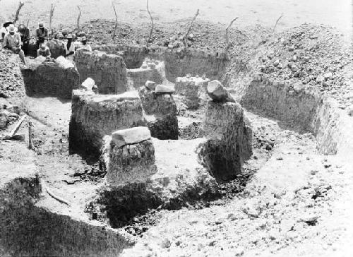 Excavation I-31, pit looking northeast