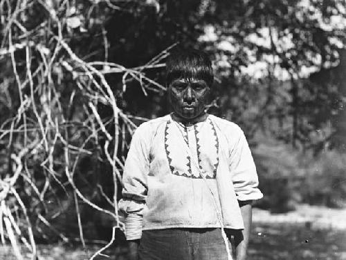 Portrait of Andre, a Quaimi from Rio Vigui