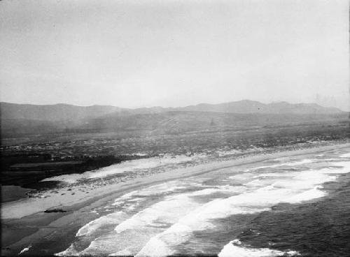 View of Shell Heap From Point Teatinos