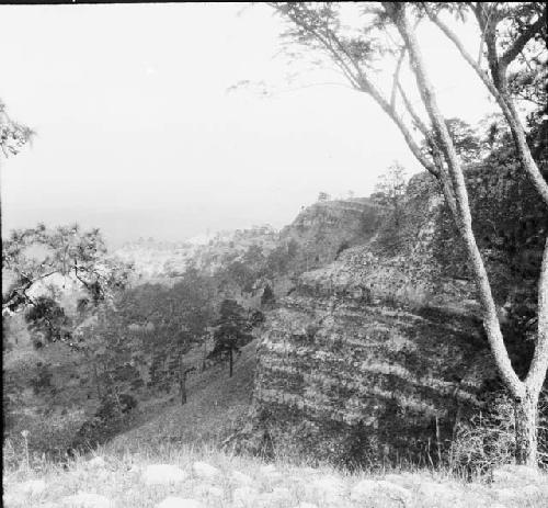 Slope of Tenampua mountain