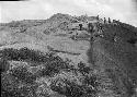 Men working in west end trench