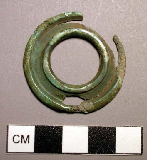 Pendant, disk-shaped