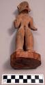 Carved wooden figure, "bulol"