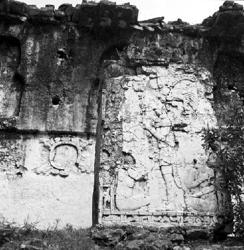 Palace stucco at Palenque