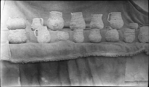 Fifteen Coiled Ceramic Vessels - Harvey Coll. Pueblo