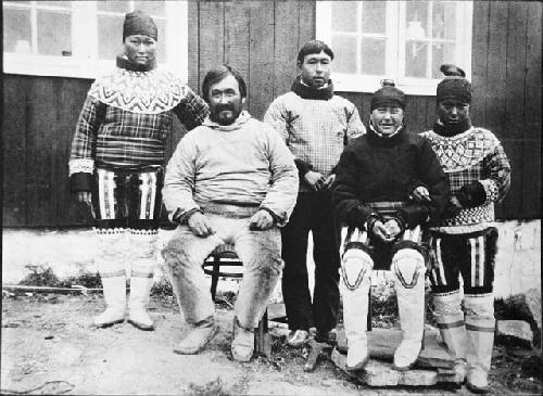 Group Portrait, Outside of House