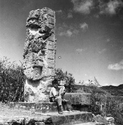 Stela at Copan