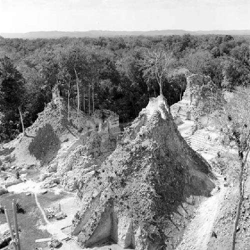 View from Temple I at Tikal