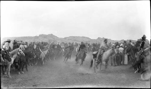 Navajo Horse Races and Chicken Pull