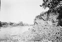 View of site with Santiago Farm in distance