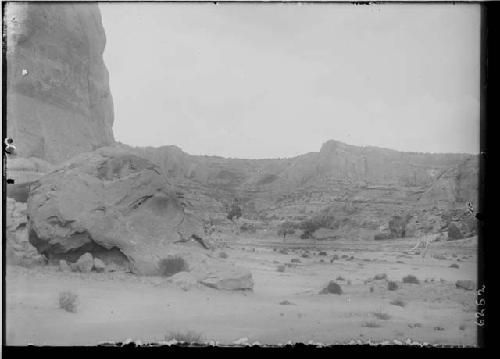 Sago-ot-so-see Canyon at the mouth of Adugegi