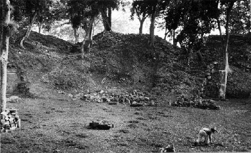 Stairway 15 before excavation