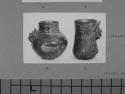 2 effigy pots Plumbate