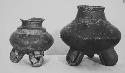 2 Tripod jars.  Plumbate