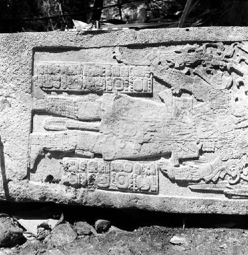 Stela 3 at Machaquila