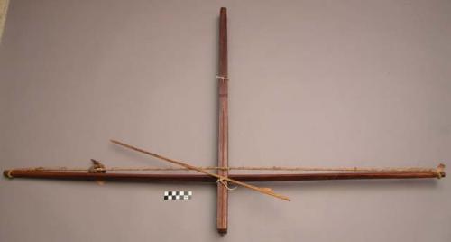 Crossbow - used in hunting birds, small rodents, etc.