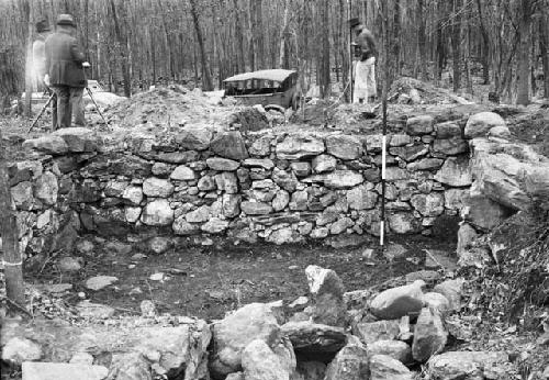 Structure 1 - East Wall, Cellar