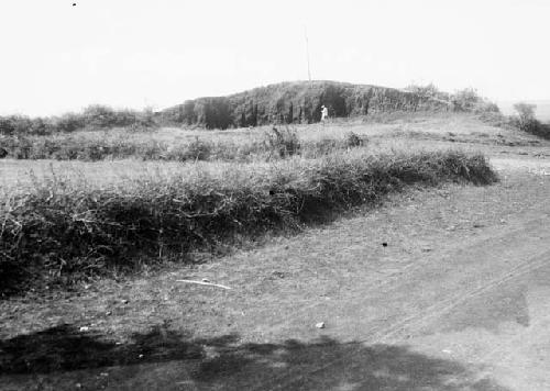 Blato Lapasnice, western tumulus, facing west, near Pirot