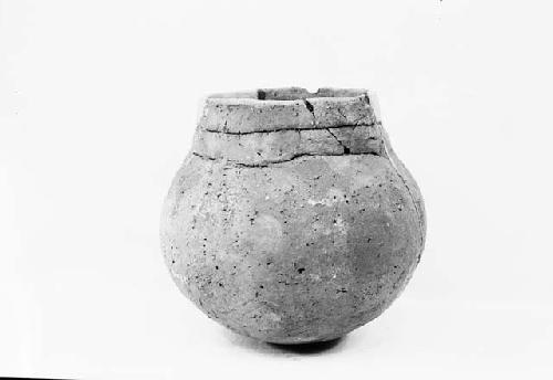 Kana, a gray pottery jar from Pueblo I level, Site 13, room 297