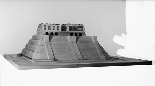 Model of Aztec Temple