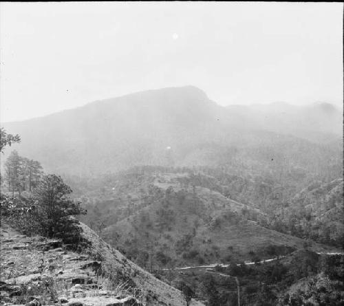 Panoramic view taken from southern structure