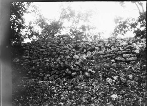 Close-up view of Great Wall