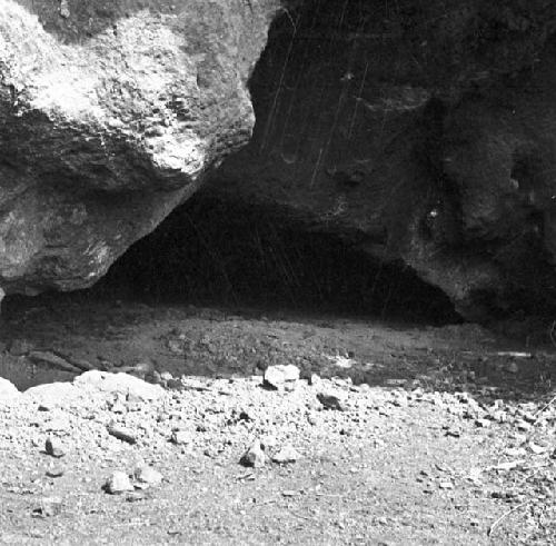 Kemp's cave on the Southern slopes of Mount Elgon