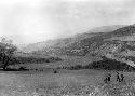 Seliste or ancient village, facing southwest, northeast spur in foreground