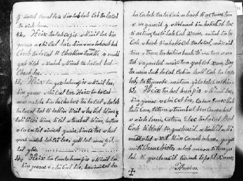 Santa Cruz de Bravo manuscript