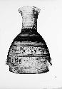 Large attic geometric vase showing funeral