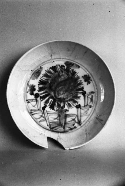 Pottery plate