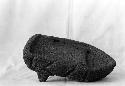 Metate carved as a "sapo" with two feet