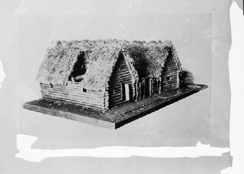 Model of a large house